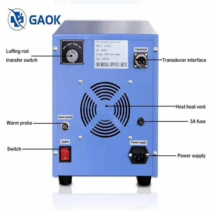 ultrasonic liquid processor
