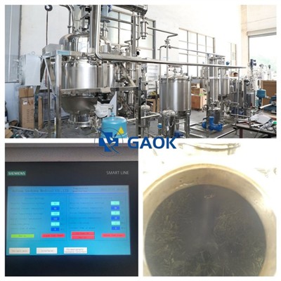 Prawf Echdynnu Uwchsain o Sampl Dail Stevia-Customer